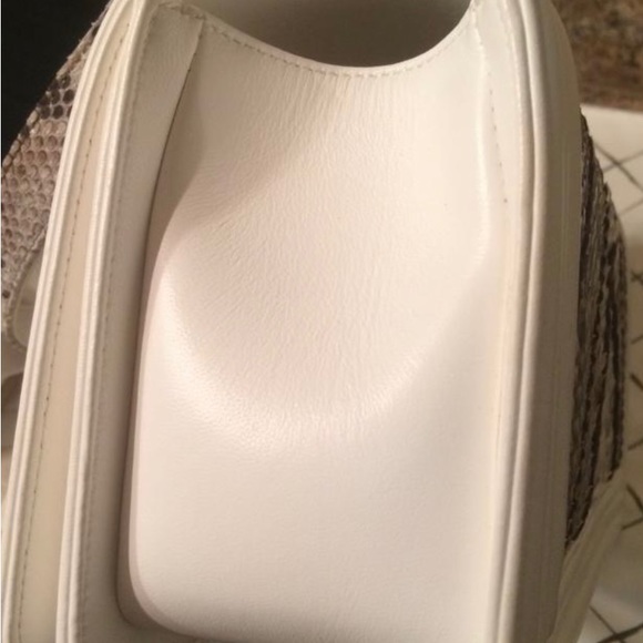 RARE PYTHON CHANEL LE BOY BAG - Picture 8 of 16